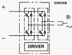 Схема модуля SKiiP1092GB170-4D