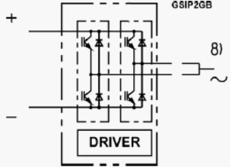 Схема модуля SKiiP1213GB123-2DL