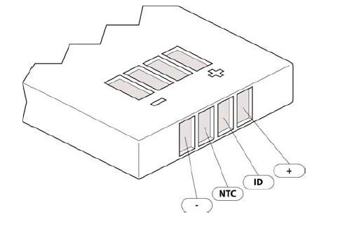 Выводы элемента VARTA™ EasyPack