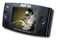 Портативный мультимедийный плеер AVR32