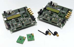Комплект поставки отладочного комлекта CC2430DK