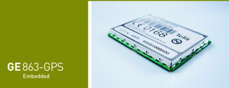 Миниатюрный GSM/GPRS модуль GE863-GPS