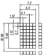 Габаритные размеры модуля MT–20S2M