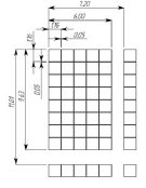 Габаритные размеры модуля MT–24S2L